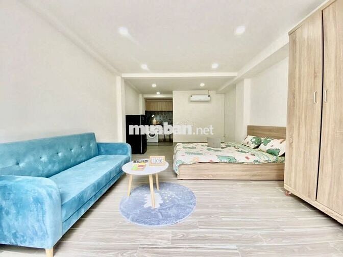 Cho Thuê Căn Hộ Ban Công Rộng 50m2 Full Nội Thất ở D5, Bình Thạnh