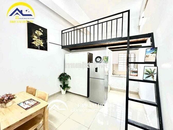 CHO THUÊ CHDV DUPLEX GÁC CAO FULL NỘI THẤT NGAY ĐH VĂN HIẾN & ĐẦM SEN