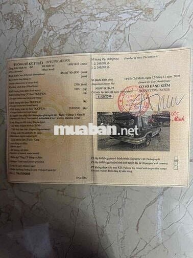 Isuzu Trooper 1997 xe 2 cầu cực mới rin 100%