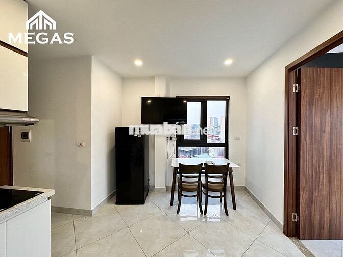 CHO THUÊ CĂN HỘ 1N1K FULL NỘI THẤT BAN CÔNG RỘNG NHIỀU CỬA SỔ