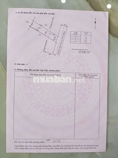 Bán nhà lầu sổ hồng riêng xe hơi trước cửa