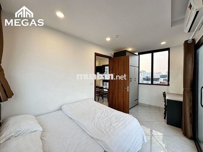 CHO THUÊ CĂN HỘ 1N1K FULL NỘI THẤT BAN CÔNG RỘNG NHIỀU CỬA SỔ