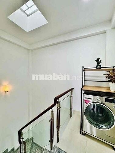 🟥Bán Nhà Nơ Trang Long _4 Tầng BtCT_ Nhà Mới Tặng Full Nội thất ở Ngay