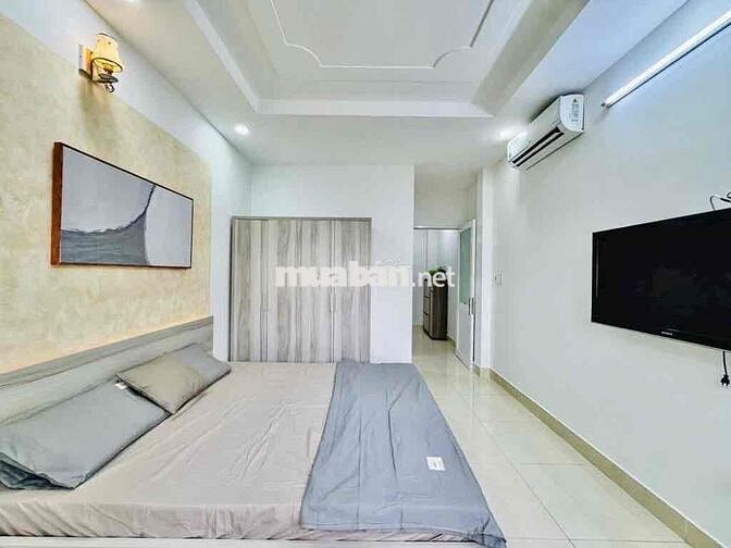 🟥Bán Nhà Nơ Trang Long _4 Tầng BtCT_ Nhà Mới Tặng Full Nội thất ở Ngay