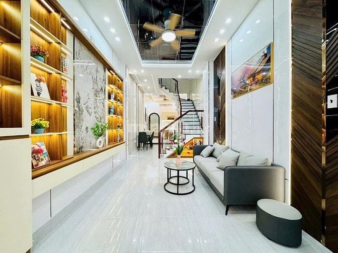 Bán gấp 2 tỷ 680 nhà 46m² đường số 14, P5, Gò Vấp. Hẻm oto 5m, sổ sẵn