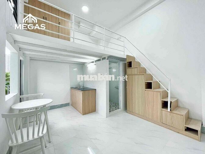 Duplex Ban Công Mới Xây Full Nội Thất Ngay Cầu Sắt Nguyễn Thái Sơn