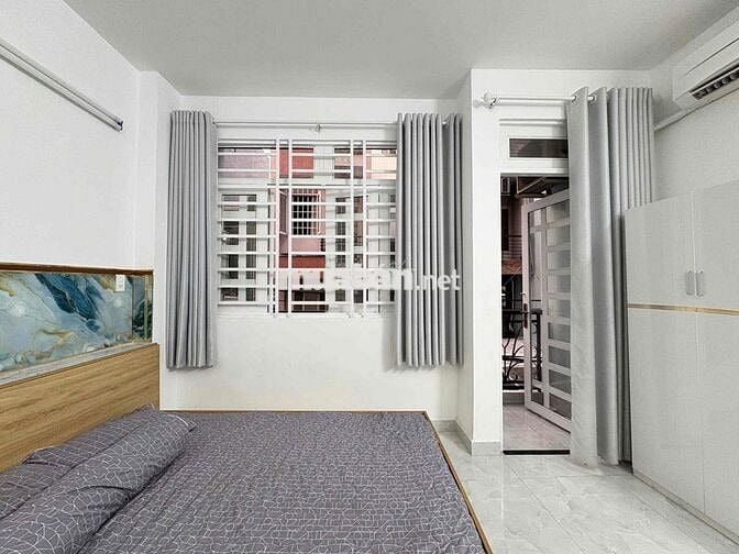 Cho thuê Studio bancol - Máy giặt riêng sát ĐH Kinh tế Nhật Tảo Q10