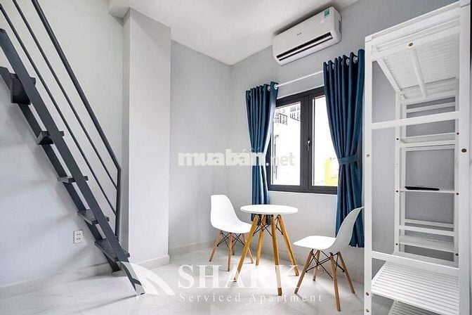 Cho Thuê Căn Hộ Duplex Ban Công gần Nguyễn Gia Trí Bình Thạnh giáp Q1