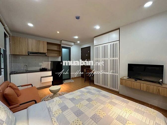 Cho Thuê Căn Hộ Ban Công Full Nội Thất ở Phan Đăng Lưu, Bình Thạnh