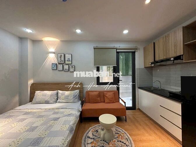 Cho Thuê Căn Hộ Ban Công Full Nội Thất ở Phan Đăng Lưu, Bình Thạnh