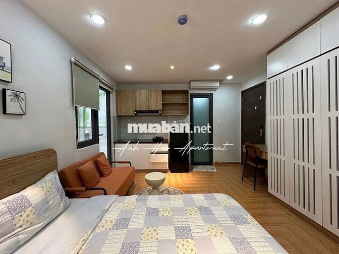 Cho Thuê Căn Hộ Ban Công Full Nội Thất ở Phan Đăng Lưu, Bình Thạnh