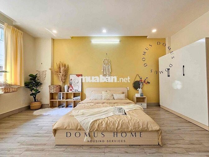 CHO THUÊ CĂN HỘ BAN CÔNG CAO CẤP NGAY TRẦN HƯNG ĐẠO FULL DECOR GIÁ RẺ