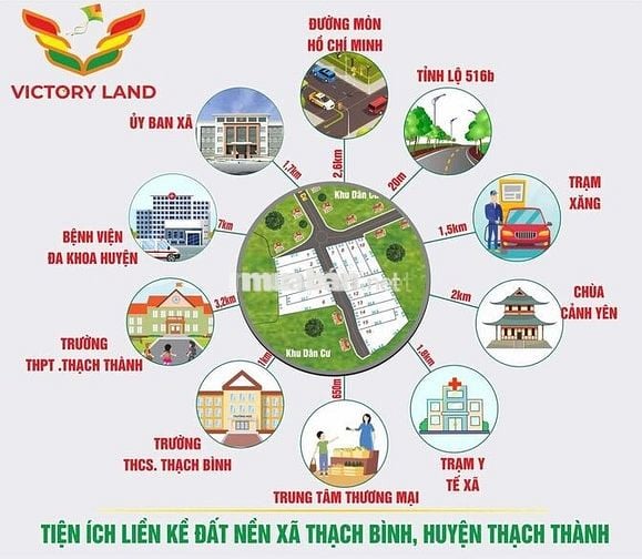 TẶNG NGAY 1 CHỈ VÀNG KHI MUA ĐẤT NỀN THẠCH BÌNH