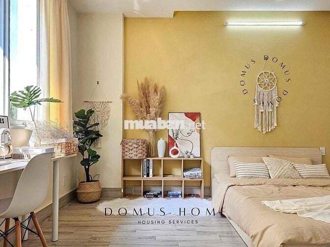 CHO THUÊ CĂN HỘ BAN CÔNG CAO CẤP NGAY TRẦN HƯNG ĐẠO FULL DECOR GIÁ RẺ