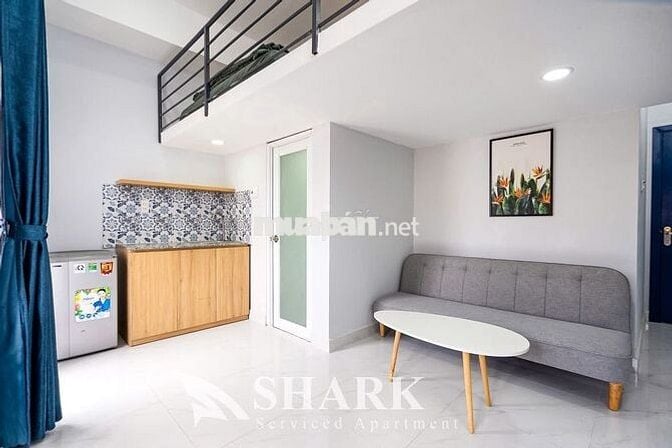 Cho Thuê Căn Hộ Duplex Ban Công gần Nguyễn Gia Trí Bình Thạnh giáp Q1