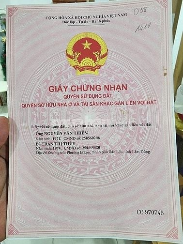 CHÍNH CHỦ BÁN ĐẤT 2 MẶT TIỀN BỆNH VIỆN II LÂM ĐỒNG 