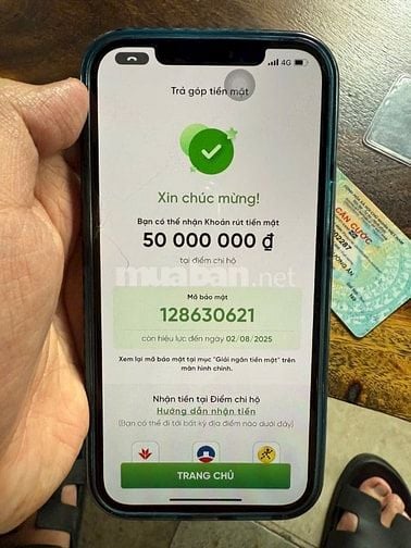 Vay theo lương chuyển khoản – Nhận tiền ngay trong ngày