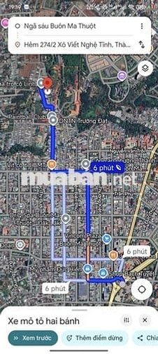 Đất Hẻm Xô Viết Nghệ Tĩnh Trung Tâm BMT Giá 1.390