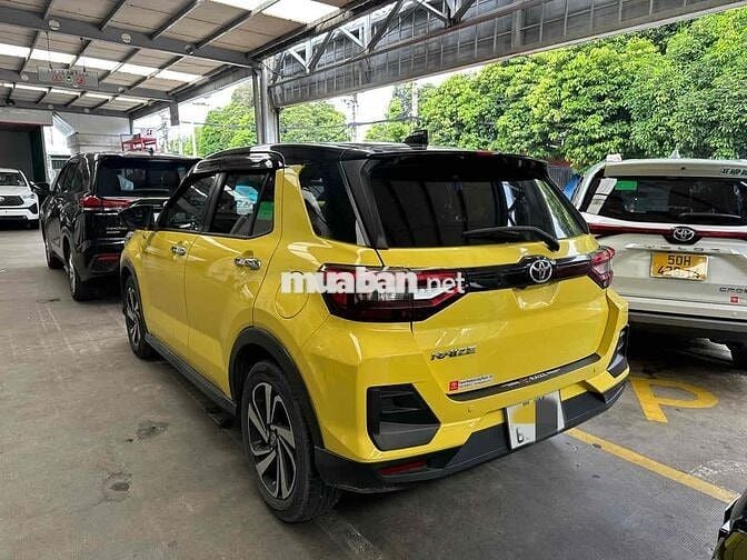 Toyota Raize 1.0Turbo Vàng nóc đen thể thao 2023