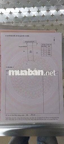 BÁN LÔ ĐẤT THỔ CƯ ĐỨC HOÀ 165m2