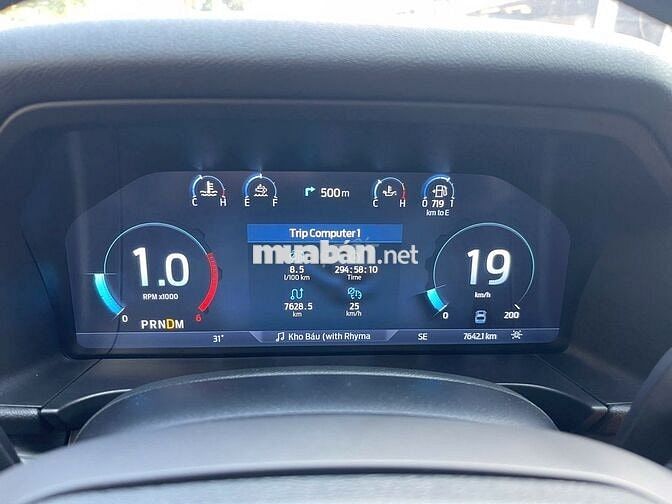 FORD EVEREST TITANIUM 1 CẦU SIÊU LƯỚT - 7600 km