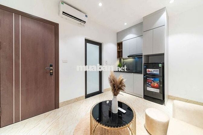 CĂN HỘ MỚI 1N1K GẦN LĂNG CHỦ TỊCH, TÂY HỒ, FULL NỘI THẤT CỬA SỔ THOÁNG