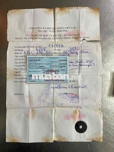 EXCITER 2018 BS 68 KG CÓ HỖ TRỢ GÓP OĐ CÓ ĐỖI XE