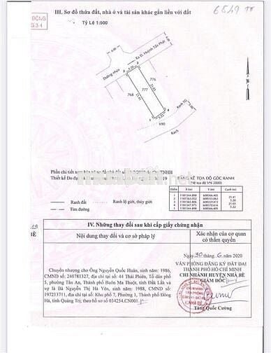 Ngân hàng SHB thanh lý đất xã Phú Xuân, Nhà Bè, TPHCM giá rẻ