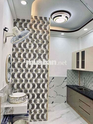 NHÀ ĐẸP - QUANG TRUNG GÒ VẤP - 3 TẦNG 3PN 3WC - TẶNG NỘI THẤT - 4.39TL