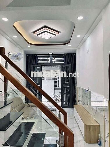 NHÀ ĐẸP - QUANG TRUNG GÒ VẤP - 3 TẦNG 3PN 3WC - TẶNG NỘI THẤT - 4.39TL