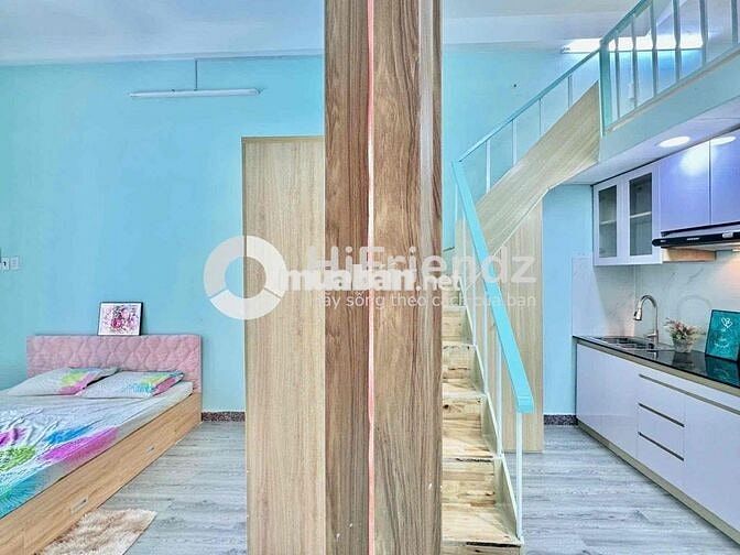 Cho thuê căn 2PN mới 100% có bancol ở 3-4 người Đinh Tiên Hoàng Q1