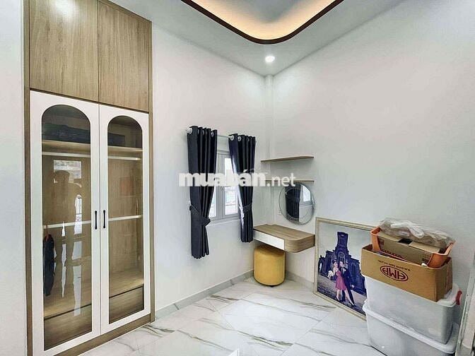 NHÀ ĐẸP - QUANG TRUNG GÒ VẤP - 3 TẦNG 3PN 3WC - TẶNG NỘI THẤT - 4.39TL