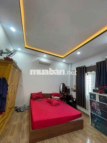 Nhà 4 tấm mặt tiền Đông Thạnh 1+2-Hóc Môn.Dt 5,1x23,5~118m2~7,5ty