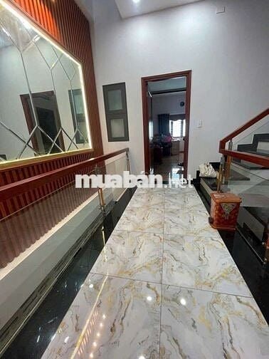 Nhà 4 tấm mặt tiền Đông Thạnh 1+2-Hóc Môn.Dt 5,1x23,5~118m2~7,5ty