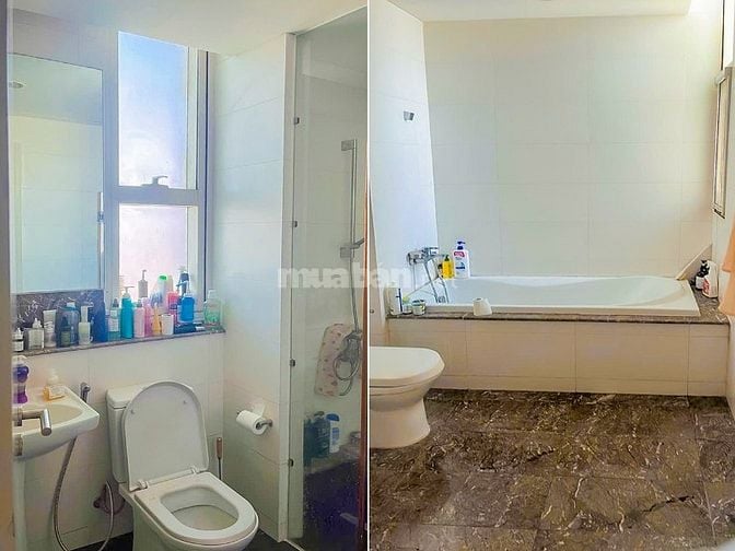 Căn hộ bán tại The Estella An Phú gồm 2 phòng ngủ tầng cao 124m2