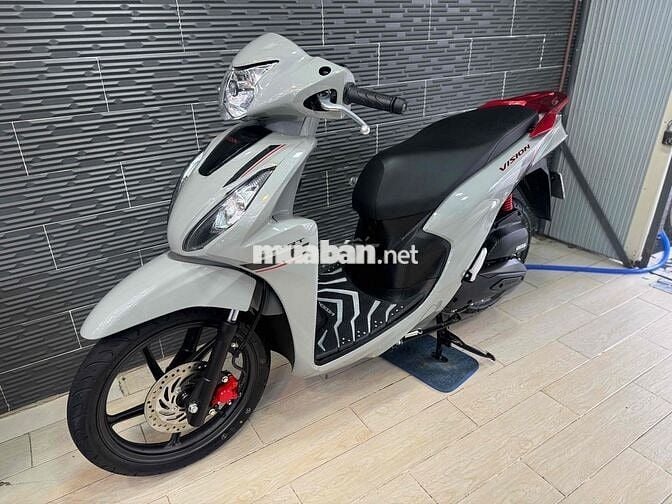 Honda Vision 2025 Xám xi măng Bánh lớn bstp
