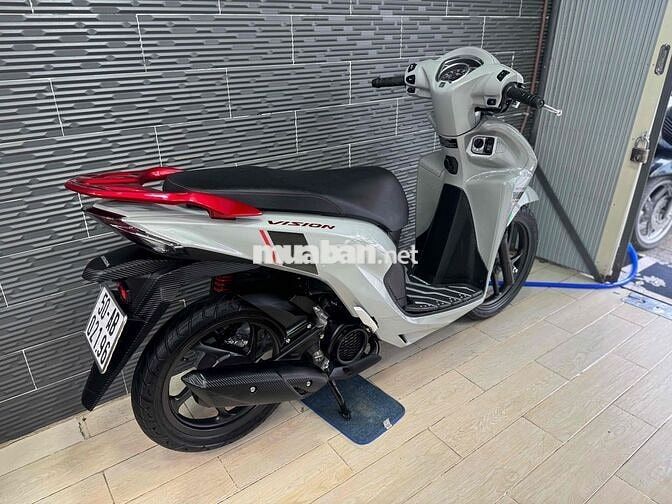 Honda Vision 2025 Xám xi măng Bánh lớn bstp