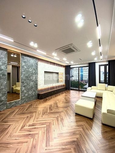 Bán nhà Thạch Bàn - sát Aeon mall, 6 tầng full nội thất - ô tô vào nhà