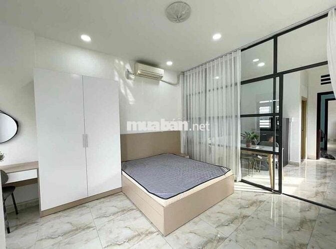 🌸Căn Hộ 1 Phòng Ngủ - Tách Bếp - Đầy Đủ Nội Thất Ngay Khu Tên Lửa🌸