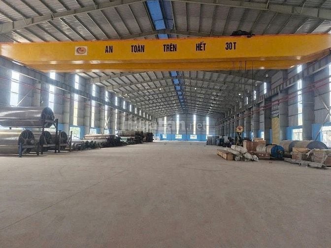 Cho thuê nhà xưởng 5300m2 vừa hết hợp đồng tại đường lê thị riêng 
