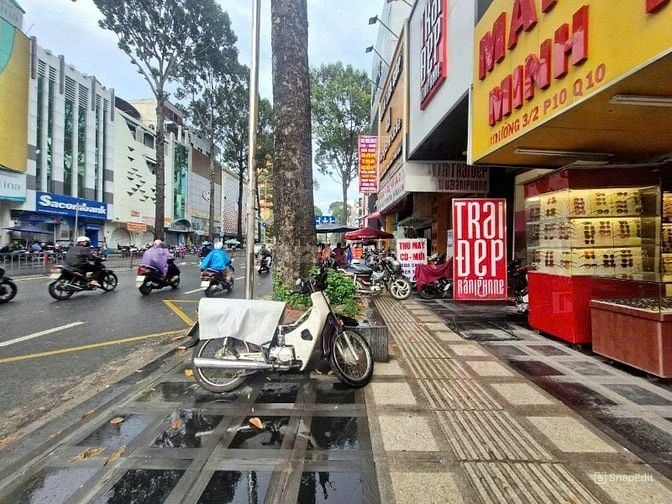 CĂN GÓC - NGANG 5X 20M. 4 TẦNG - MẶT TIỀN 3/2 - VỈA HÈ ĐỂ 2 LÀN XE MÁY