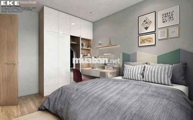 Cho thuê 113m2-3pn2wc full nội thất. Vào ở liền