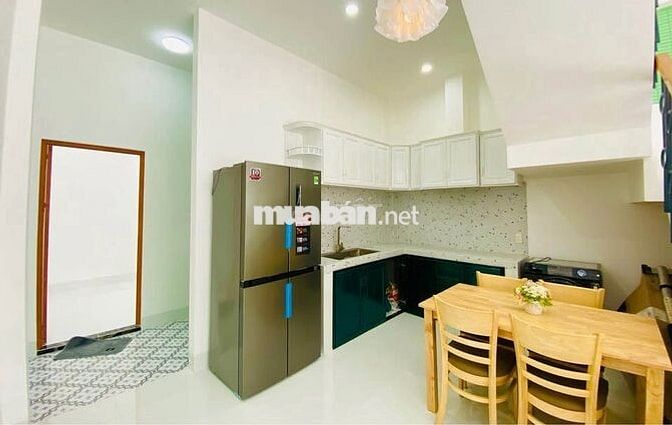 Bá  căn nhà 1 trệt 1 lầu( mới toanh ) ở Tân An Hội 125m2 SHR giá 910TR