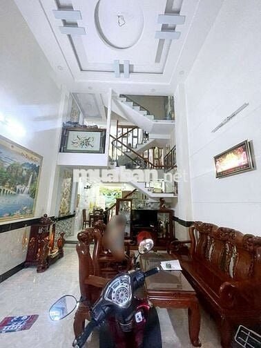 NHÀ ĐẸP Ở NGAY- 4 TẦNG - 65M2- NGANG 4,5M- TÂN CHÁNH HIỆP, Q12 -