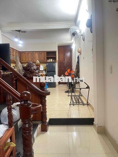 Nhà Hẻm Xe Tải đg LVT P14: 4x17m, 1 lầu, 3pn, 2wc