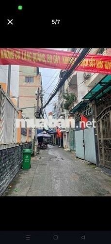 CHO THUÊ NHÀ HXH, 1 XET, CMT8 Q.3