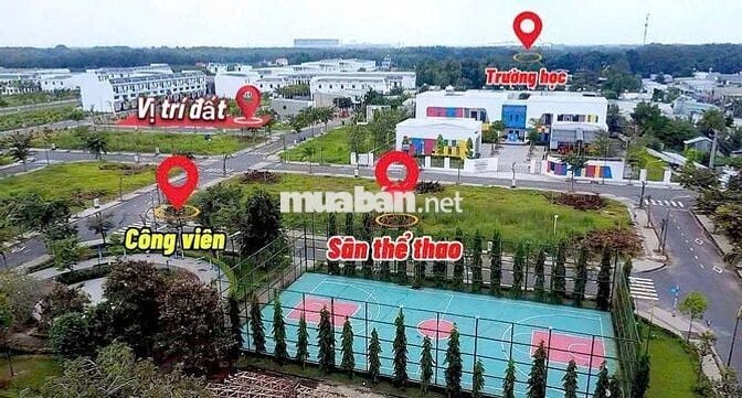 416 triệu có ngay lô đất 75m2, hướng Đông, dân cư hiện hữu hơn 600 hộ