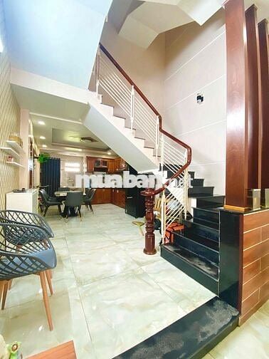 NHÀ CHÍNH CHỦ 4x15,5m, 4 TẦNG, HẺM 6m QUANG TRUNG, P.8 GÒ VẤP