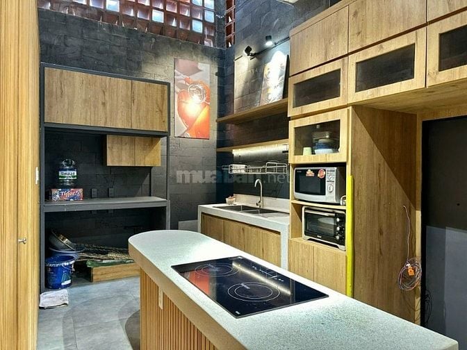 Bán nhà Hẻm sát đường lớn Nơ Trang Long DT4.3x10m xây 2L st. 6.85 tỷtl