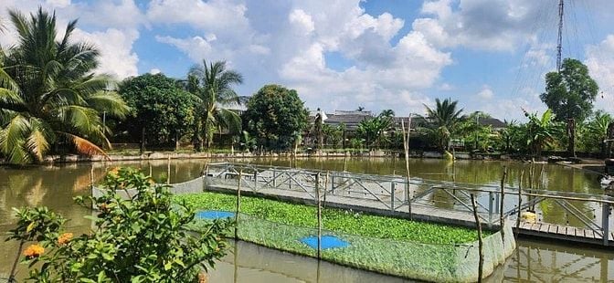 BÁN NHÀ VƯỜN KÈM KHU TRANG TRẠI ĐÃ XD HOÀN THIỆN CƠ BẢN, HỆ SINH THÁI